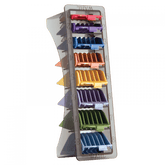 WAHL 8 PACK COLOURED CUTTING GUIDES IN CADDY